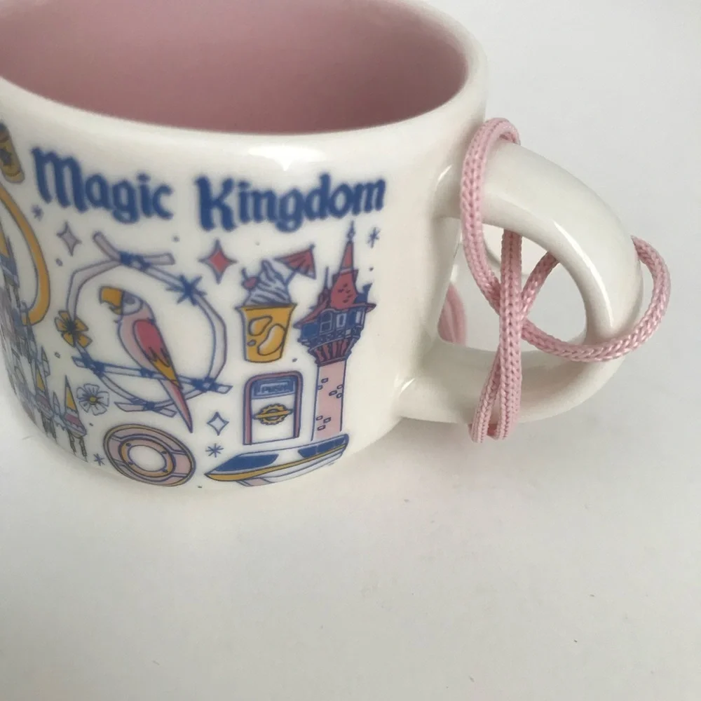 Starbucks Disney Parks 50th Magic Kingdom Been There Mug Ornament NWT - Picture 14 of 15